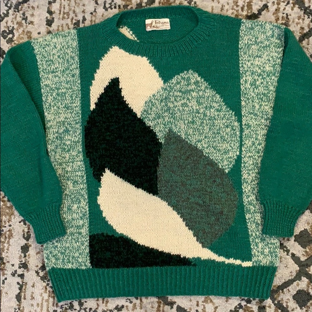 💯 Alpaca Bolivian Knit Sweater